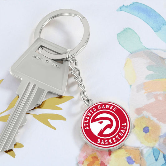 Atlanta Hawks (Circle Key Chain)