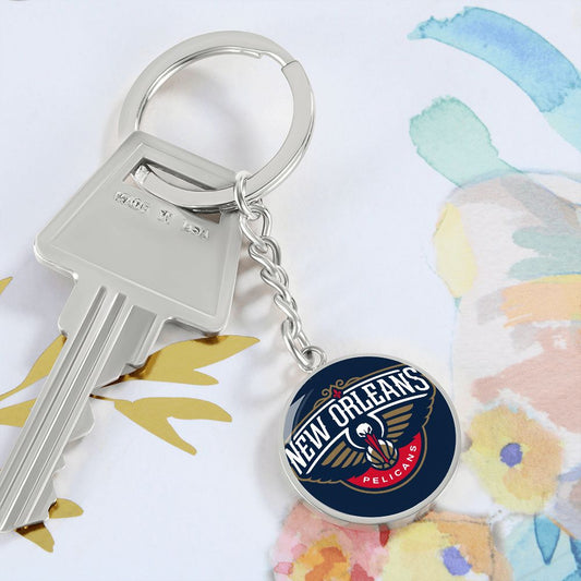 New Orleans Pelicans (Circle keychain)