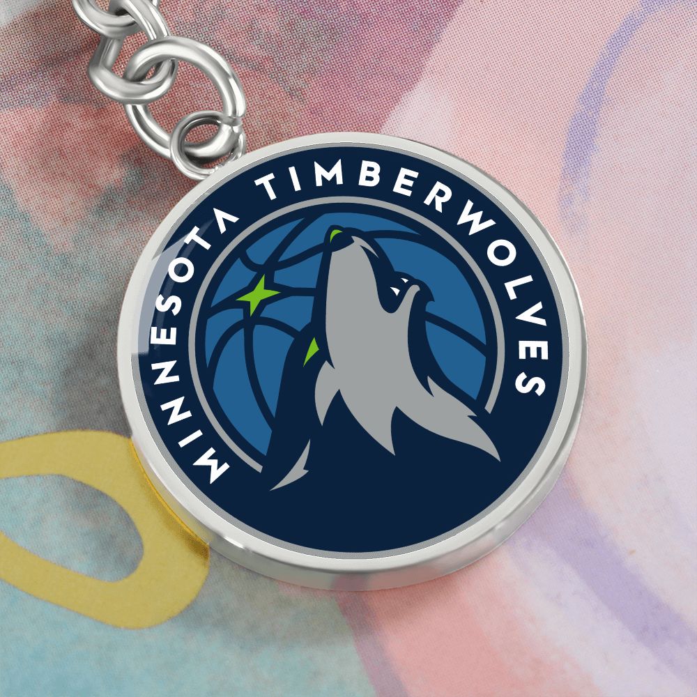 Minnesota Timberwolves (Circle Keychain)