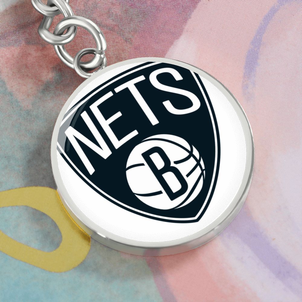 Brooklyn Nets (Circle Keychain)