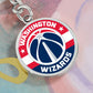 Washington Wizards (Circle Keychain)