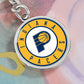Indiana Pacers (Circle Keychain)