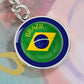 Brazil Football (Keychain)