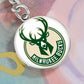 Milwaukee Bucks (Circle Keychain)