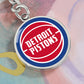 Detroit Pistons (Circle Keychain)