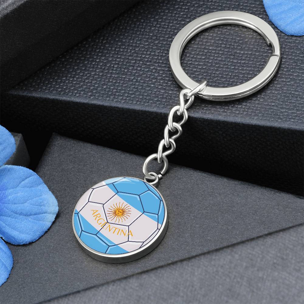 Argentina Football (Keychain)