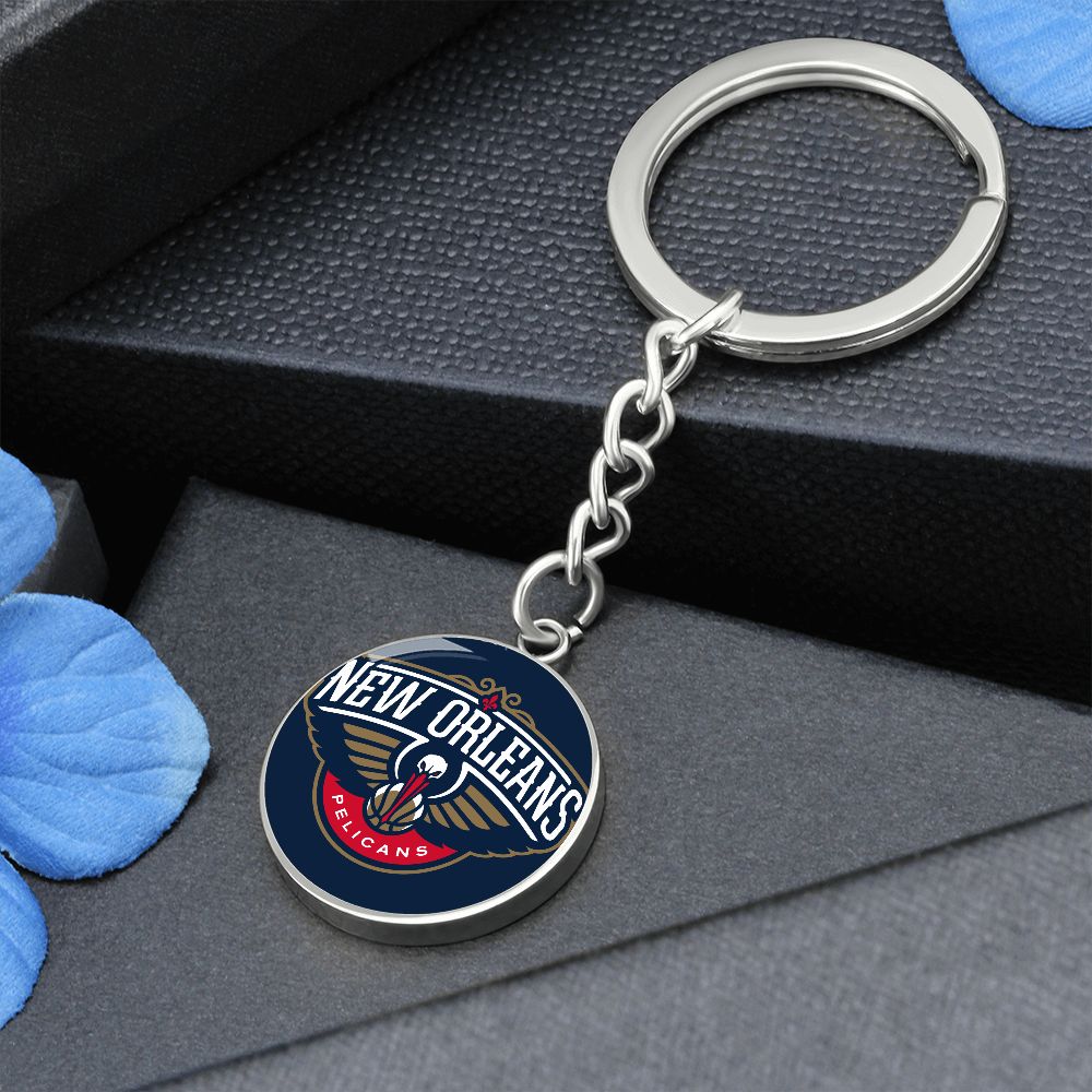 New Orleans Pelicans (Circle keychain)