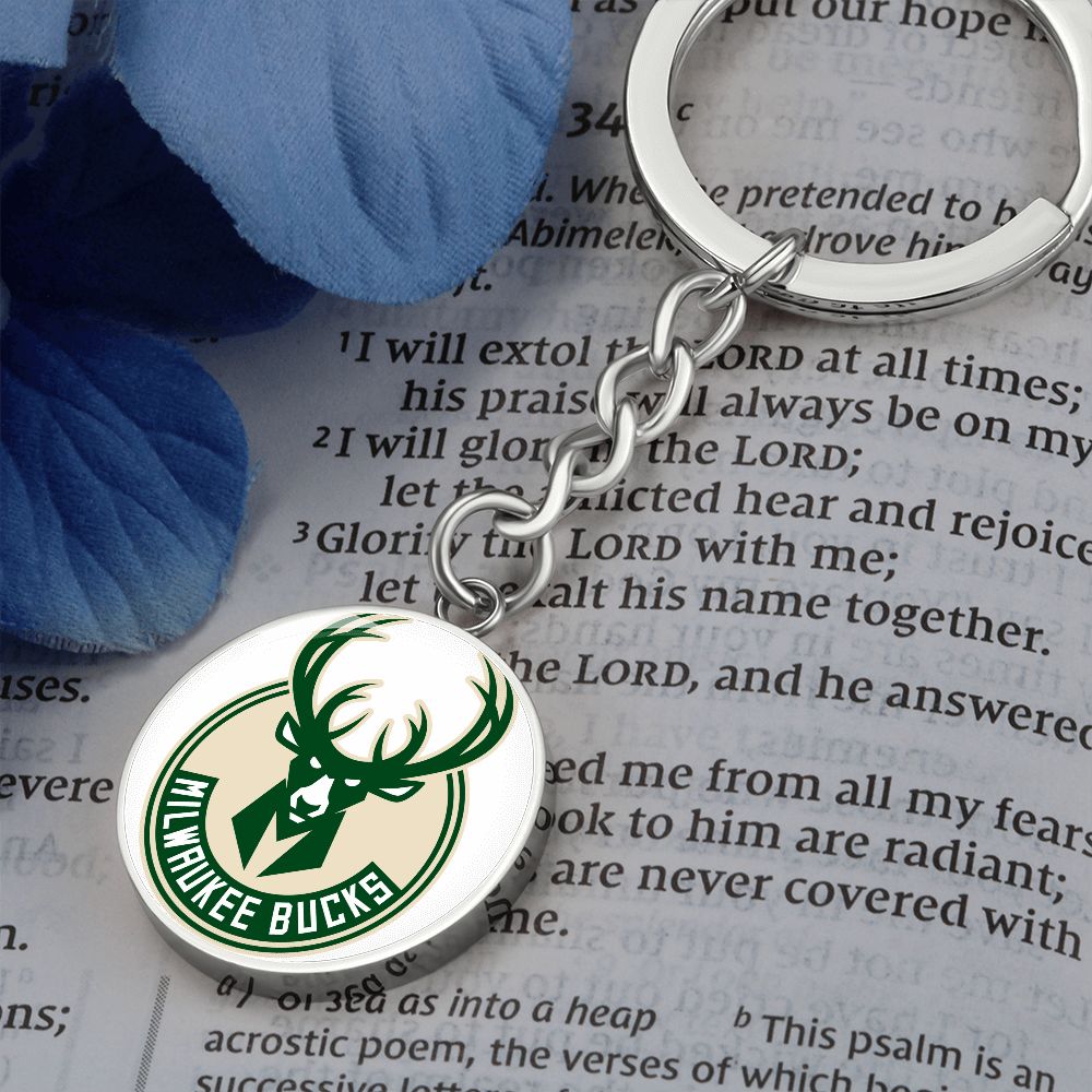 Milwaukee Bucks (Circle Keychain)