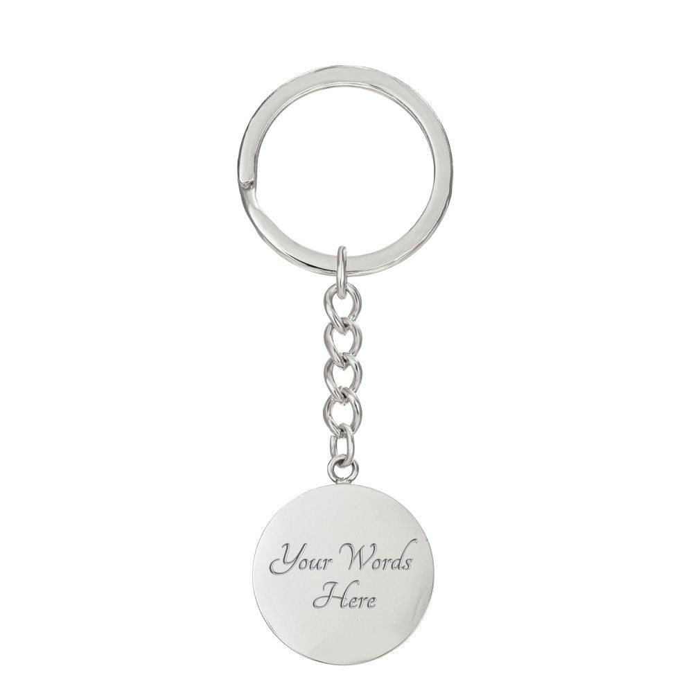 Cheer Coach (Circle Key Chain)