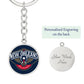 New Orleans Pelicans (Circle keychain)