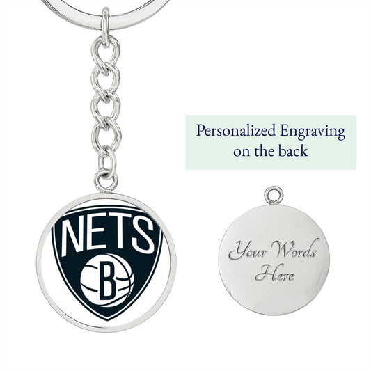 Brooklyn Nets (Circle Keychain)