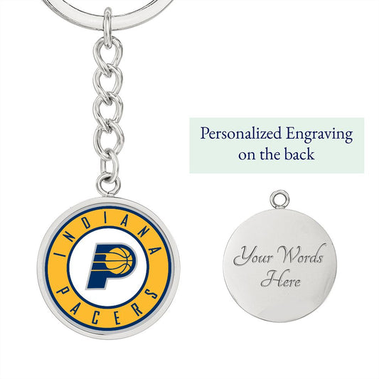 Indiana Pacers (Circle Keychain)