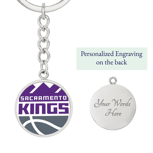 Sacramento Kings (Circle Keychain)