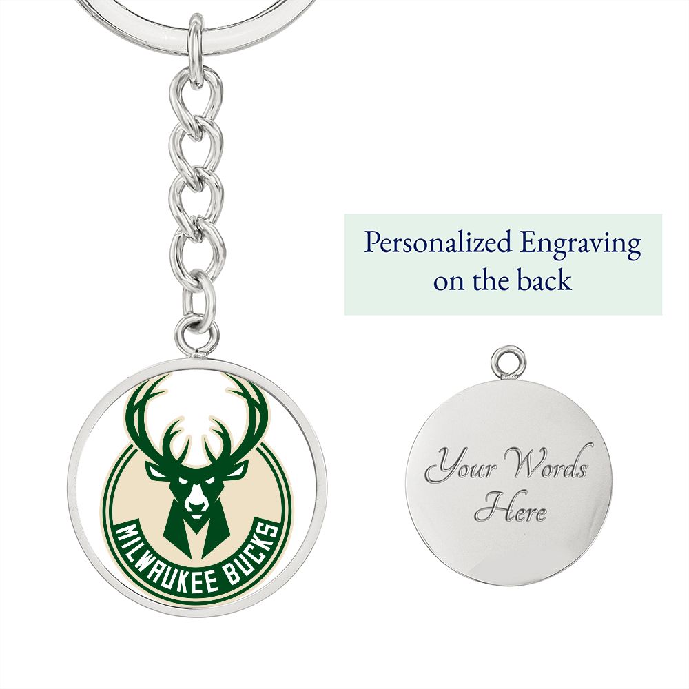 Milwaukee Bucks (Circle Keychain)