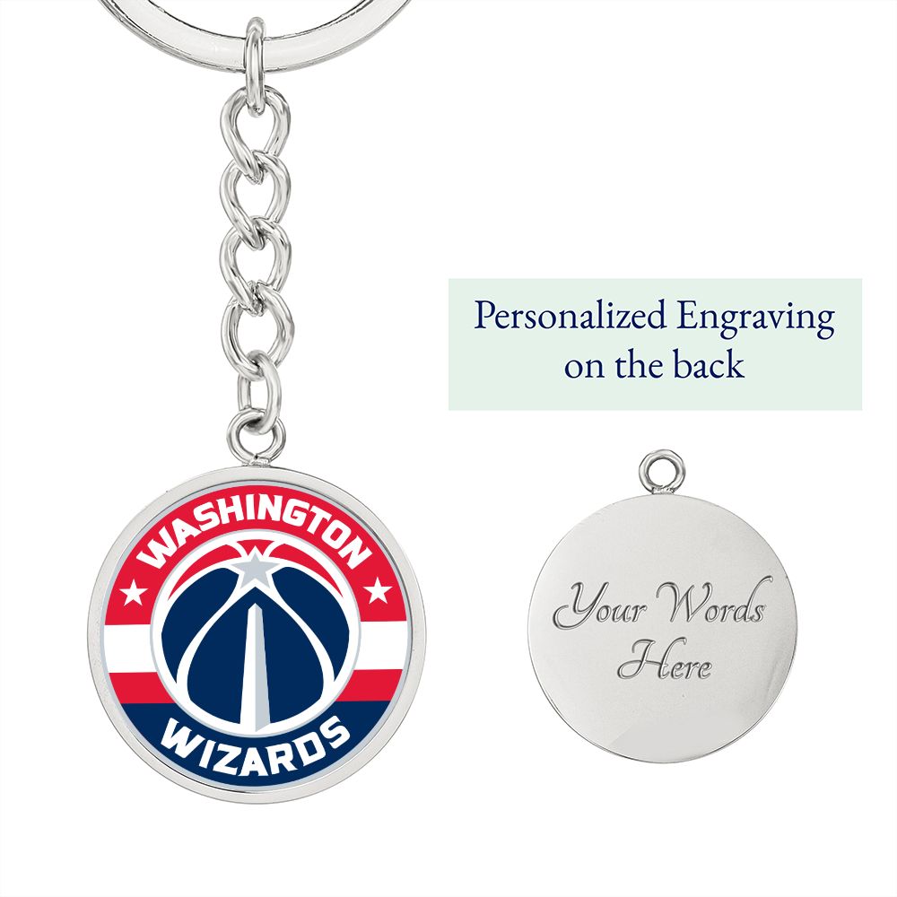 Washington Wizards (Circle Keychain)