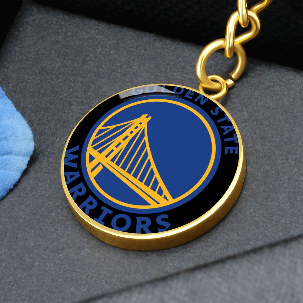 Golden State Warriors (Circle Keychain)