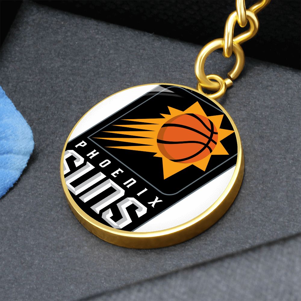 Phoenix Suns (Circle Keychain)
