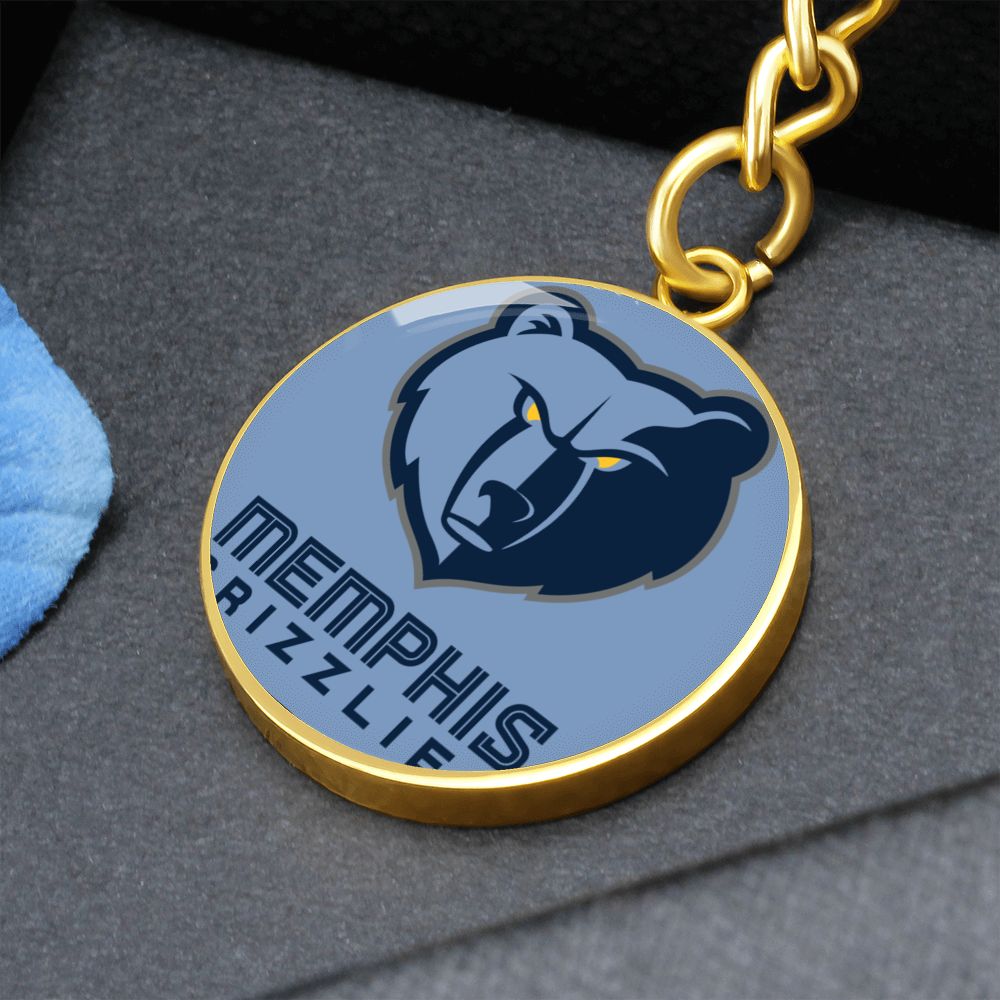 Memphis Grizzlies (Circle Keychain)