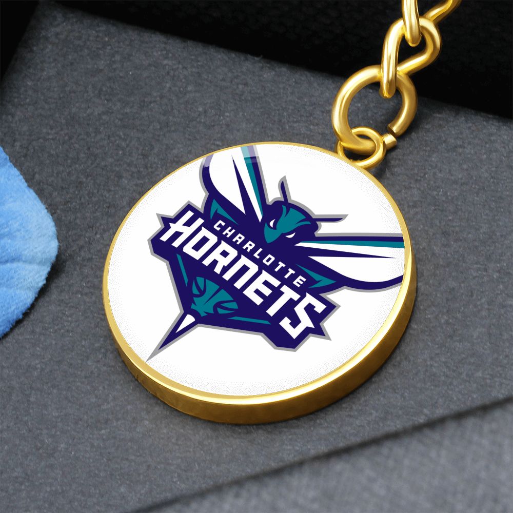 Charlotte Hornets (Circle Keychain)