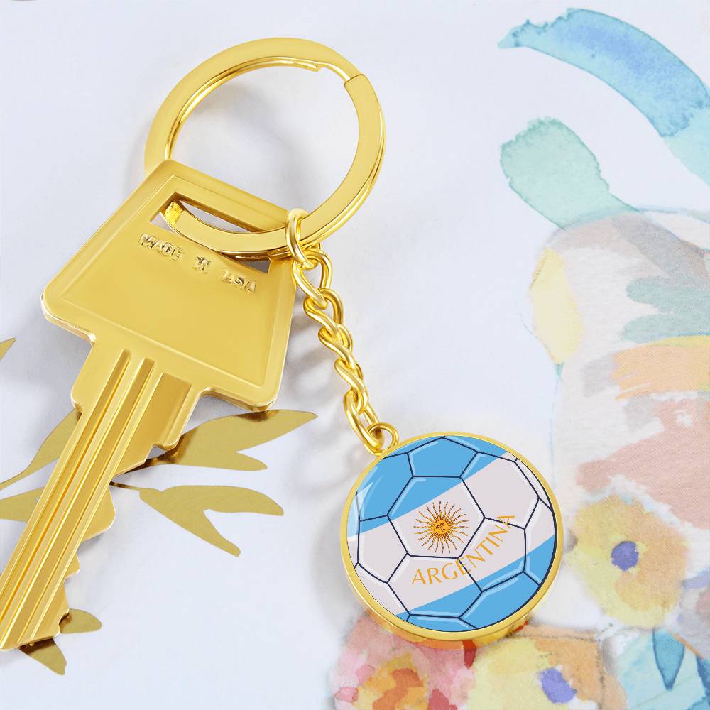 Argentina Football (Keychain)