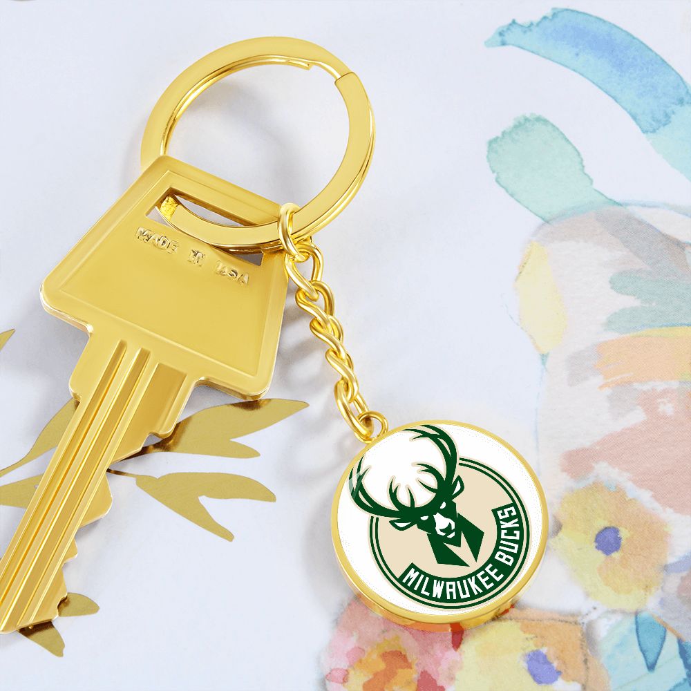 Milwaukee Bucks (Circle Keychain)