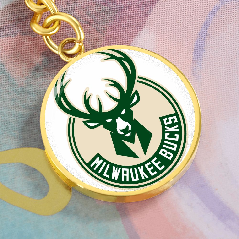 Milwaukee Bucks (Circle Keychain)