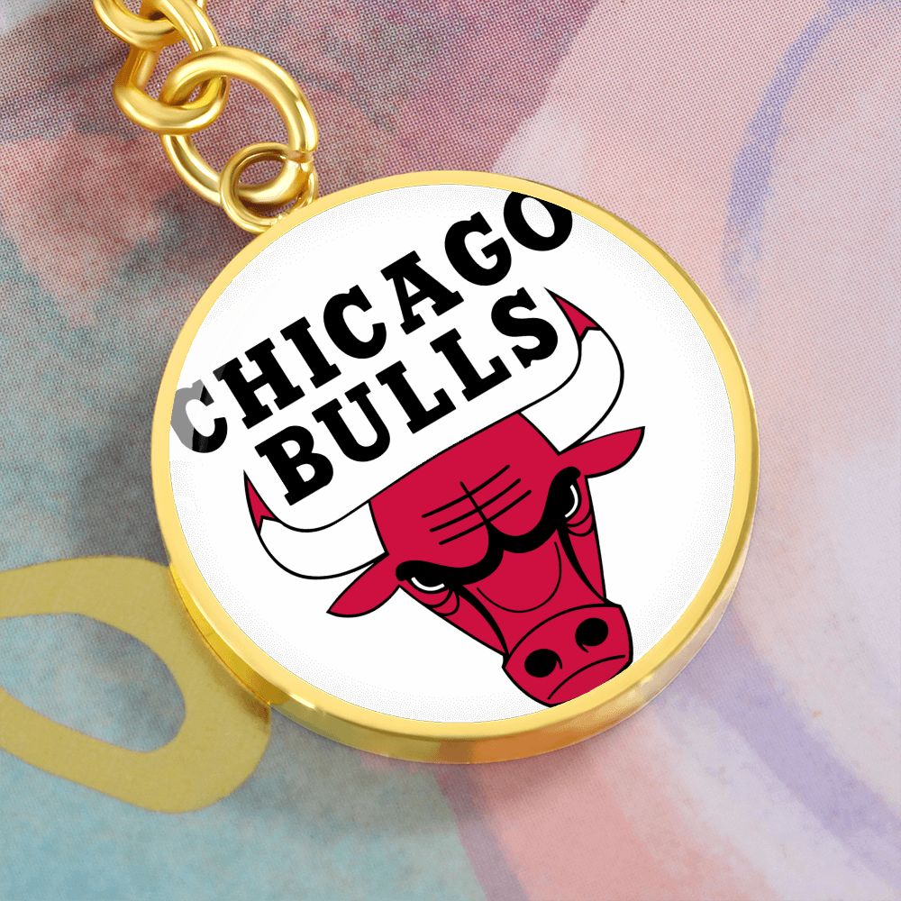 Chicago Bulls (Circle Keychain)