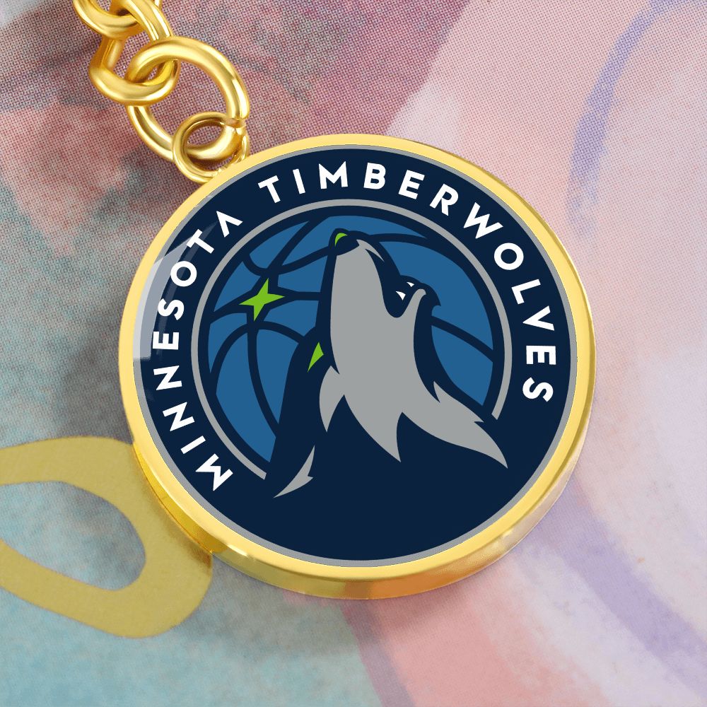 Minnesota Timberwolves (Circle Keychain)