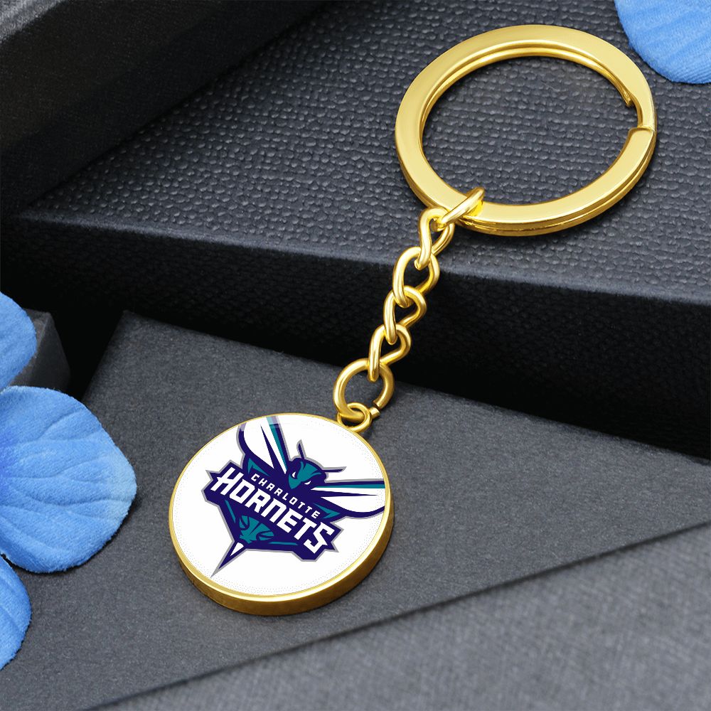 Charlotte Hornets (Circle Keychain)