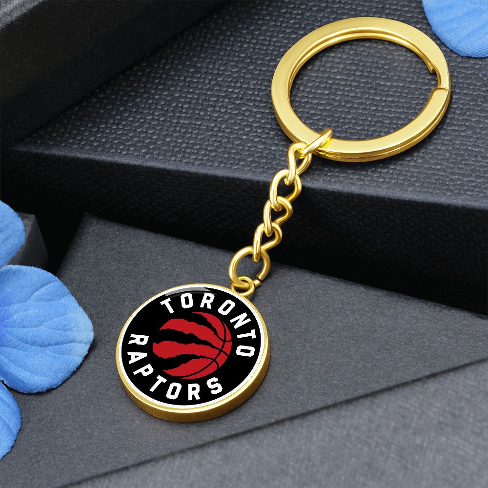 Toronto Raptors (Circle Keychain)