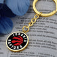 Toronto Raptors (Circle Keychain)