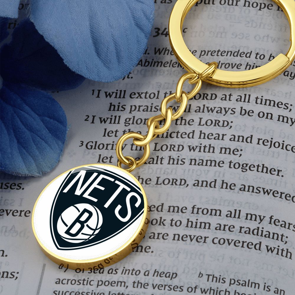 Brooklyn Nets (Circle Keychain)