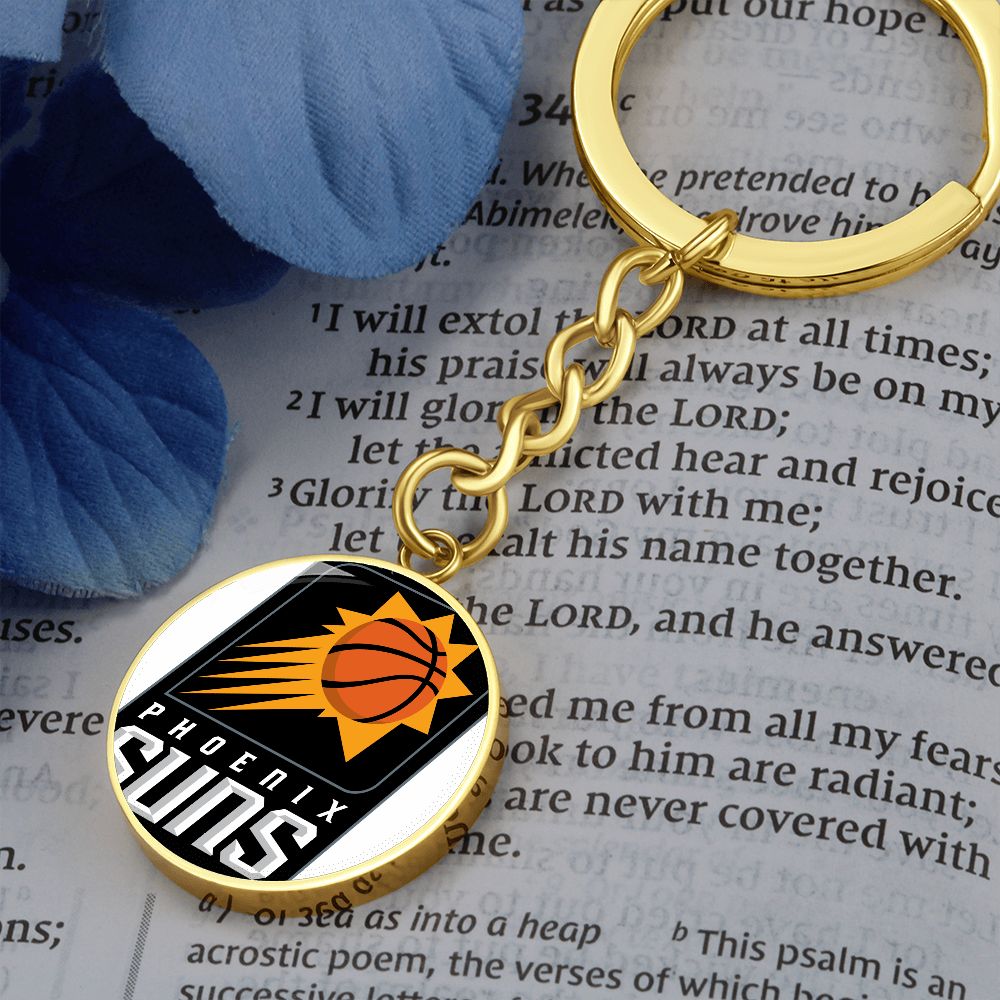 Phoenix Suns (Circle Keychain)