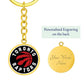 Toronto Raptors (Circle Keychain)