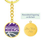Sacramento Kings (Circle Keychain)