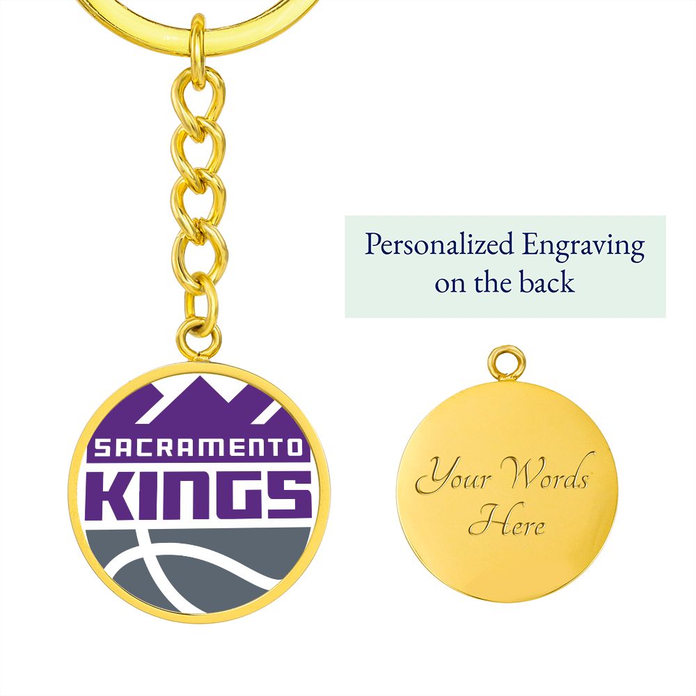Sacramento Kings (Circle Keychain)