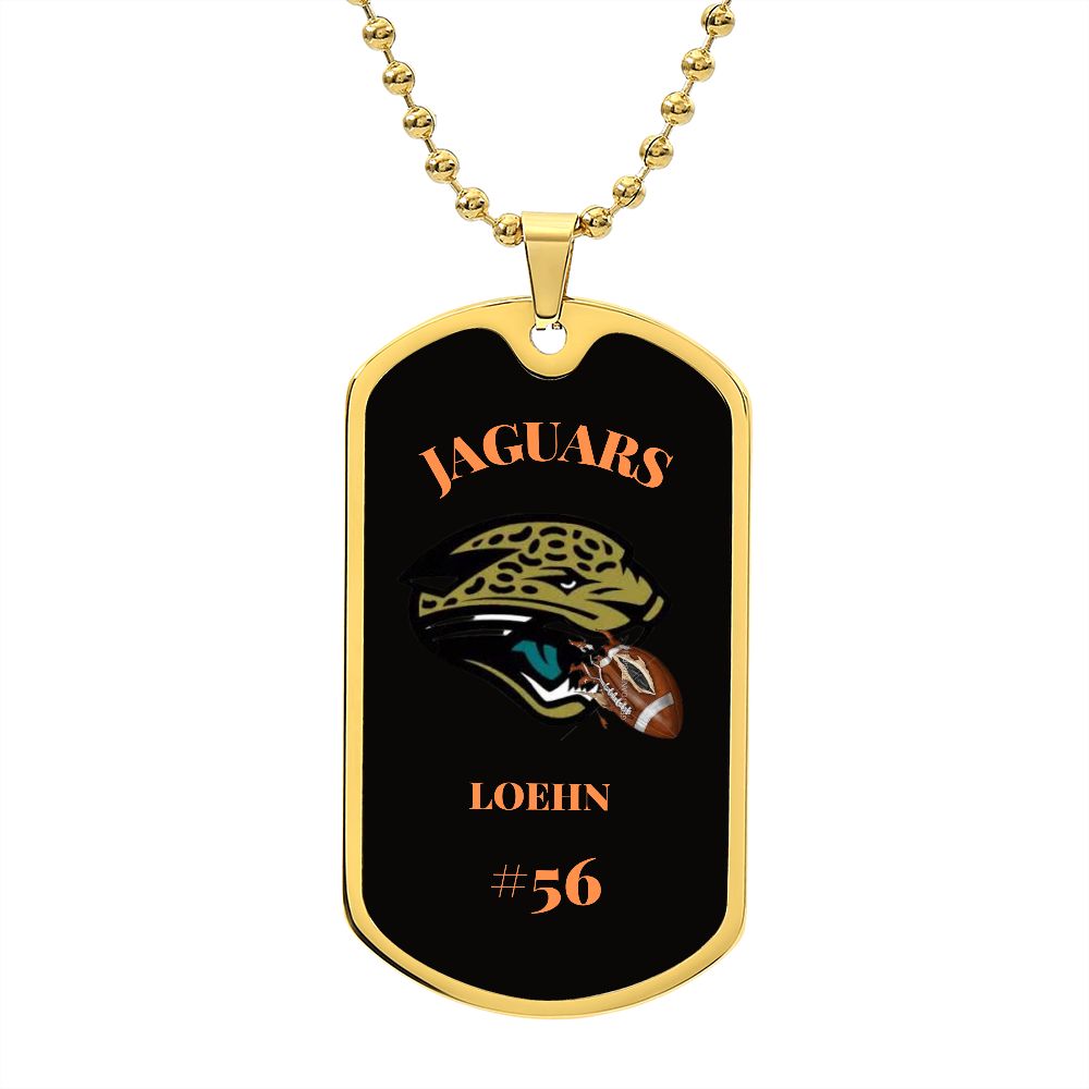 Jaguars Loehn Dog Tag