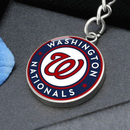 Washington Nationals (Circle Keychain)