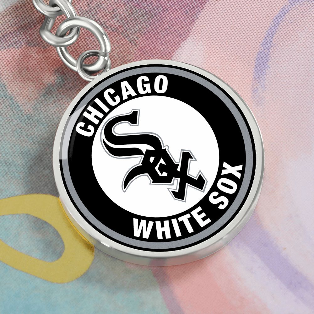 Chicago White Sox (Circle Keychain)