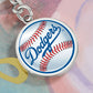 Dodgers (Circle keychain)