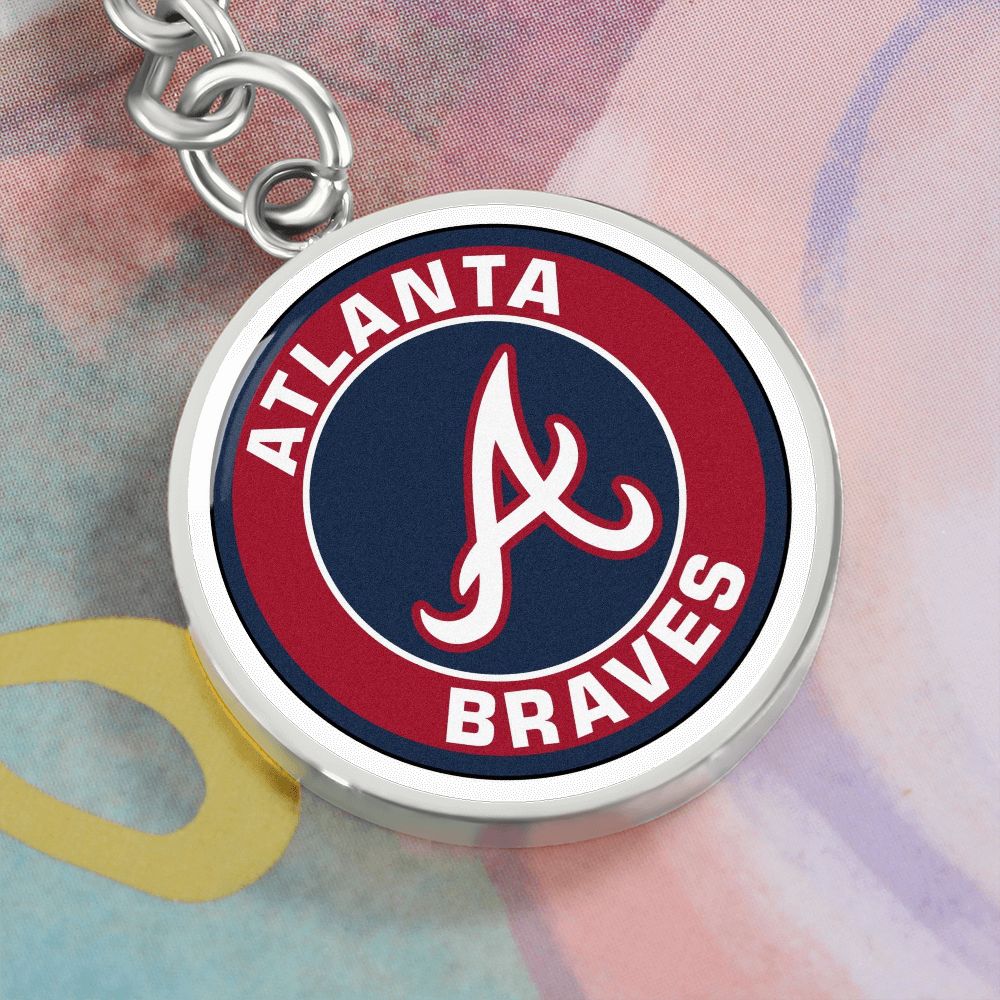 Atlanta Braves (Circle Key Chain)