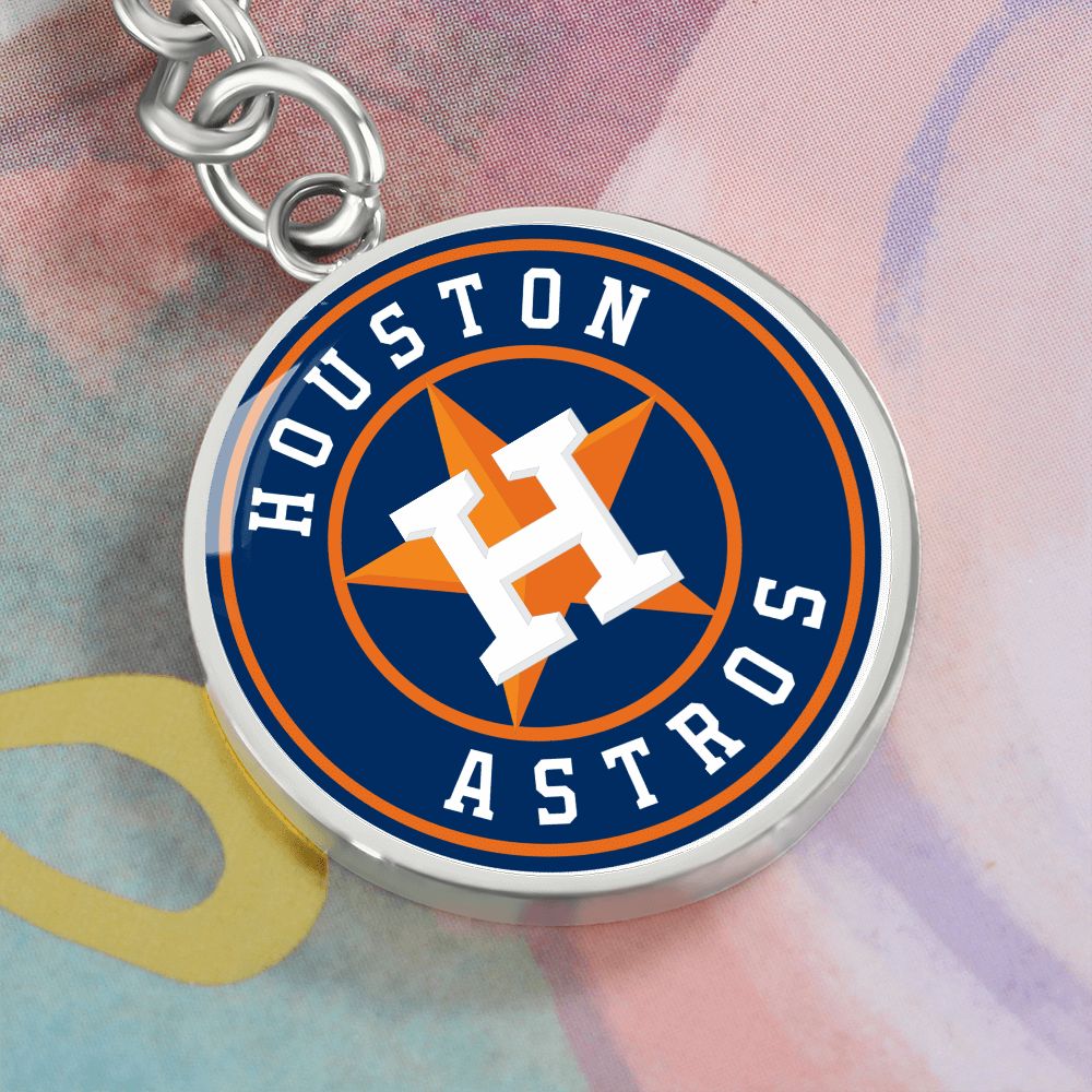 Houston Astros (Circle Keychain)