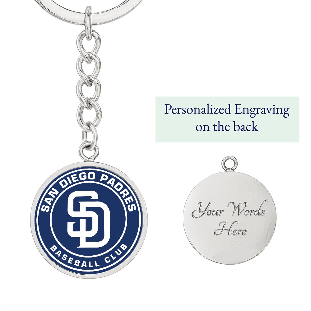 San Diego Padres (Circle Keychain)