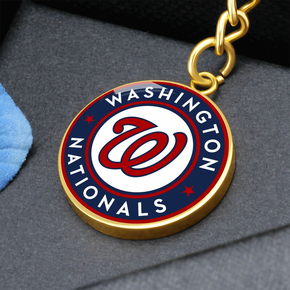 Washington Nationals (Circle Keychain)
