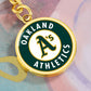 Oakland Athletics (Circle Keychain)