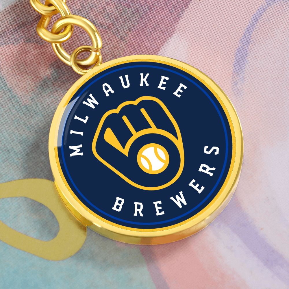 Milwaukee Brewers (Circle Keychain)