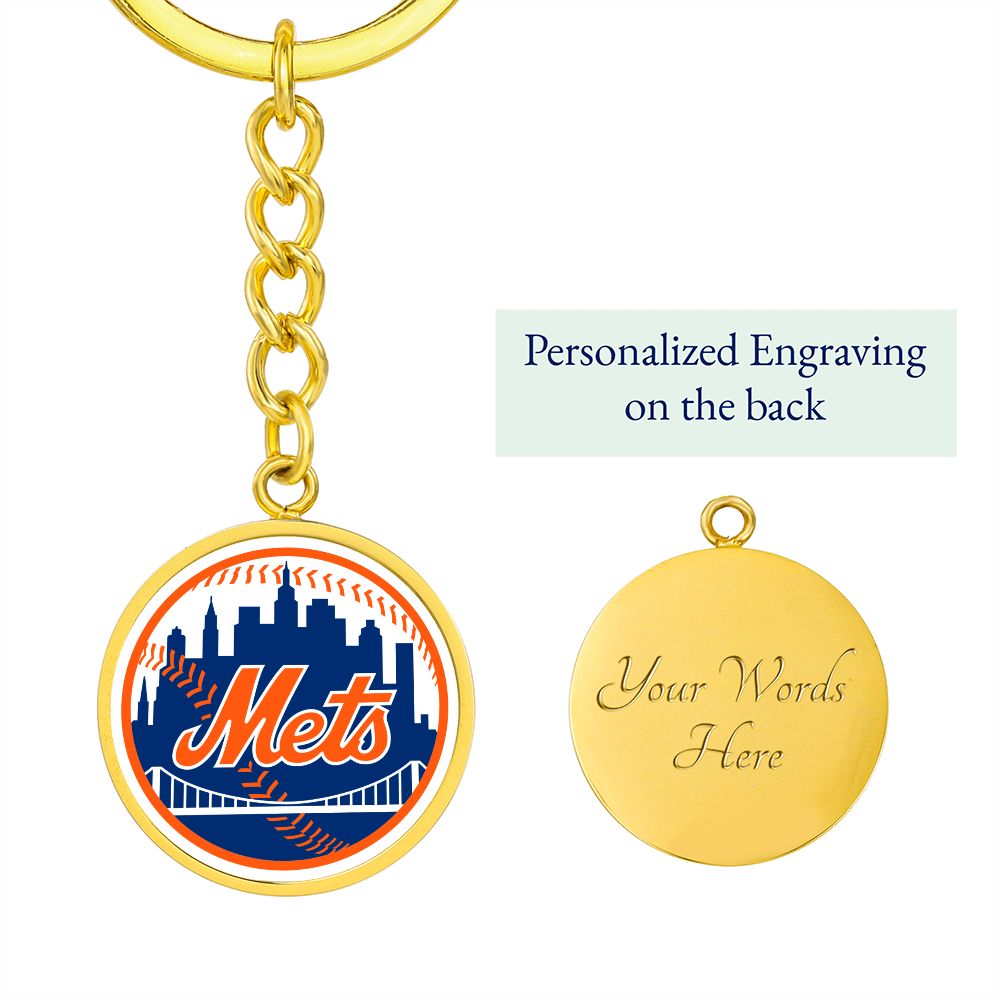 Mets (Circle Keychain)
