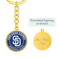 San Diego Padres (Circle Keychain)